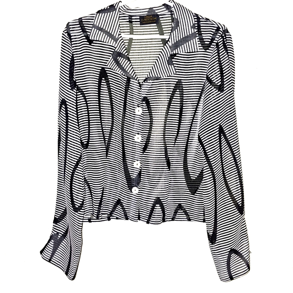 Linda Lundstrom long sleeve blouse